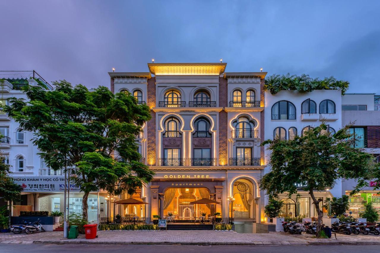 Golden Tree Hotel & Apartment ホーチミン市 エクステリア 写真