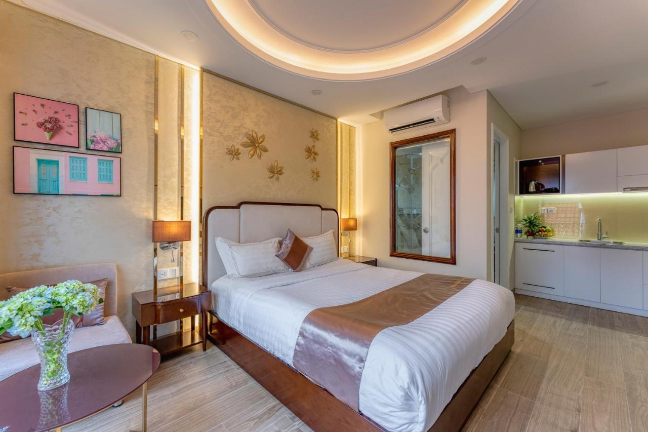 Golden Tree Hotel & Apartment ホーチミン市 エクステリア 写真