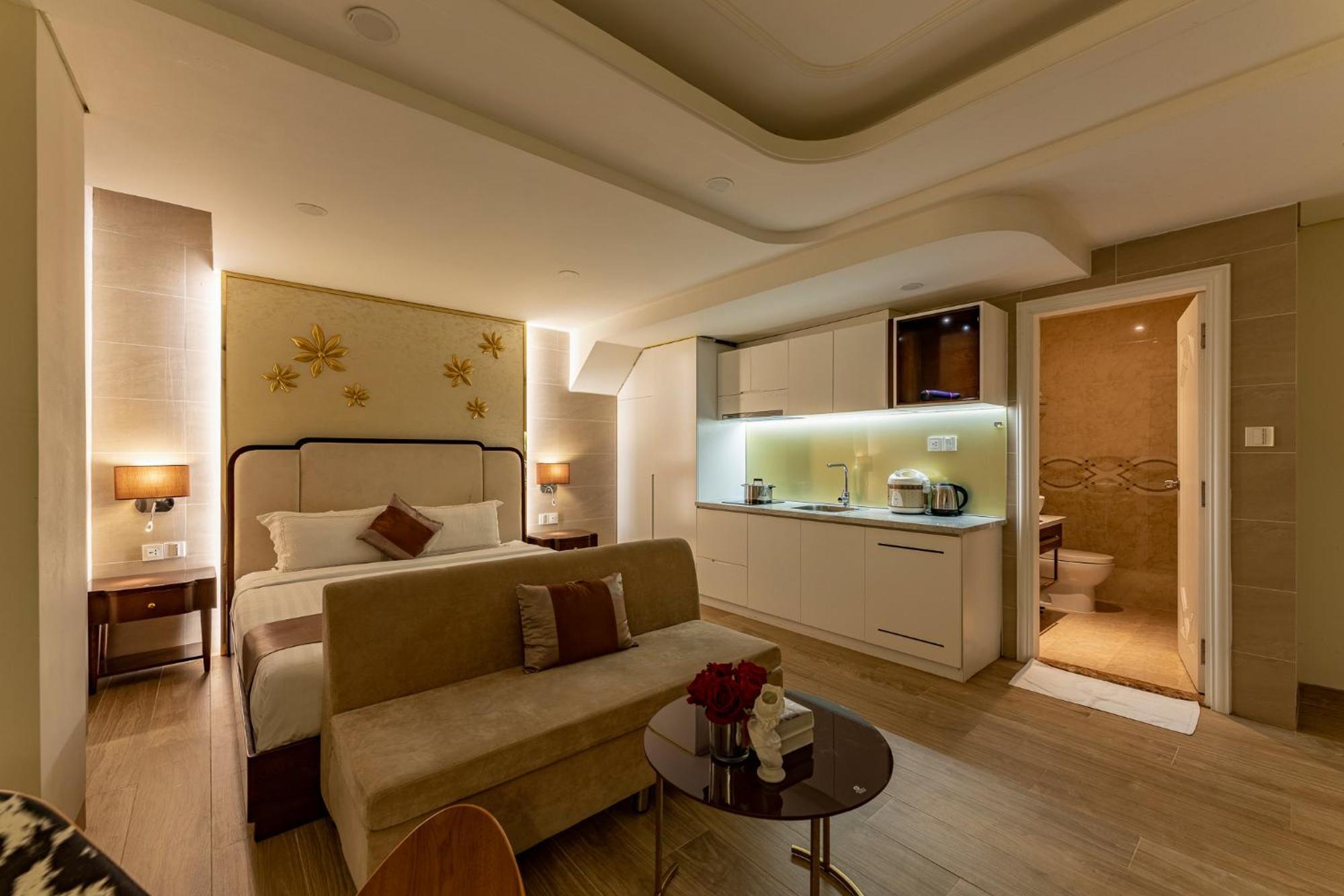 Golden Tree Hotel & Apartment ホーチミン市 部屋 写真