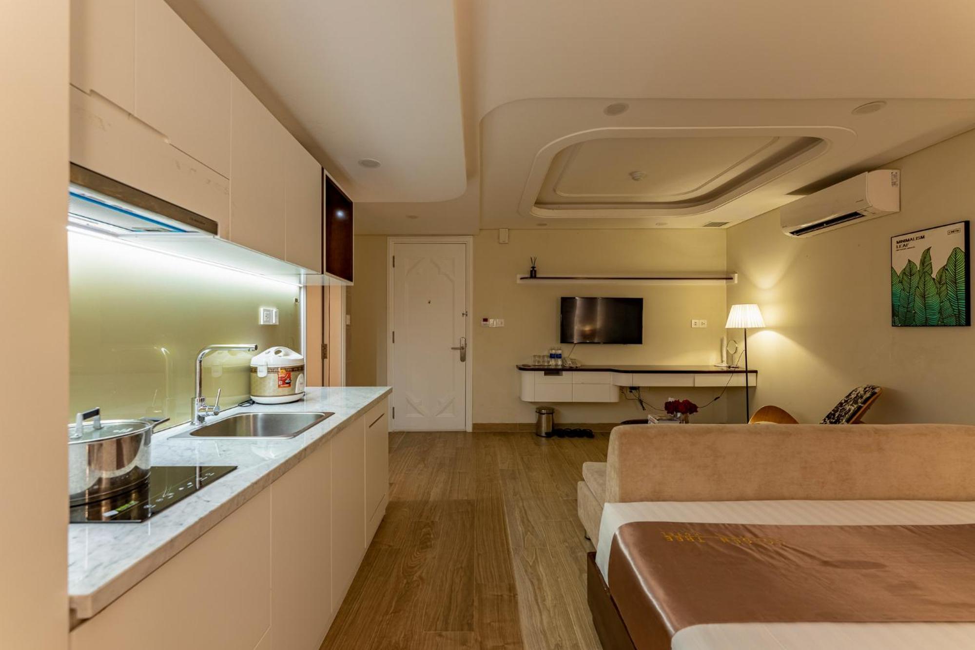 Golden Tree Hotel & Apartment ホーチミン市 部屋 写真